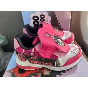 Choo Choo Shoes Pink Train Light Up Sound Toddler Sz 11 Sneakers